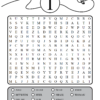 Thy Seed, a word search puzzle. Sample from The Life of Jesus Christ: A Bible Study Word Search
