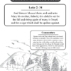 Simeon Blessed Jesus (Scripture and Commentary). Sample from The Life of Jesus Christ: A Bible Study Word Search.