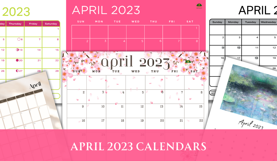 April 2023 Calendars | Free Printable Calendars