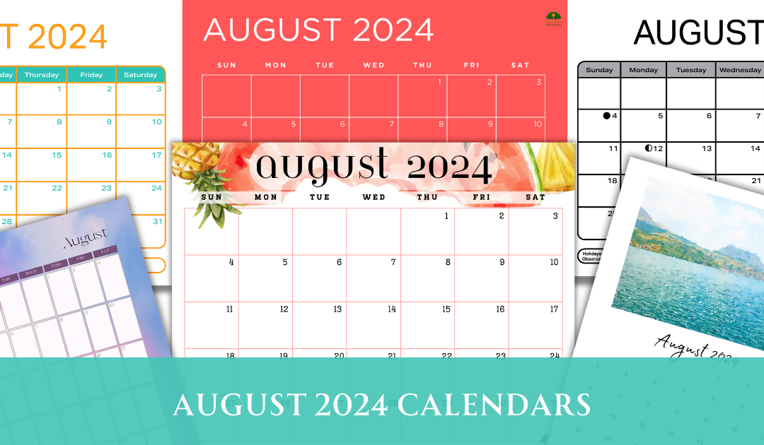 August 2024 Calendars | Free Printable Calendars