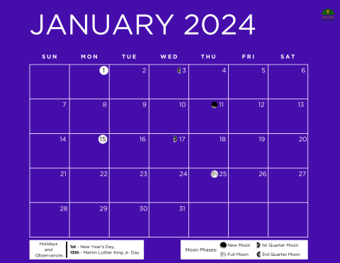 January 2024 Calendars | Free Printable Calendars - Lofty Palm