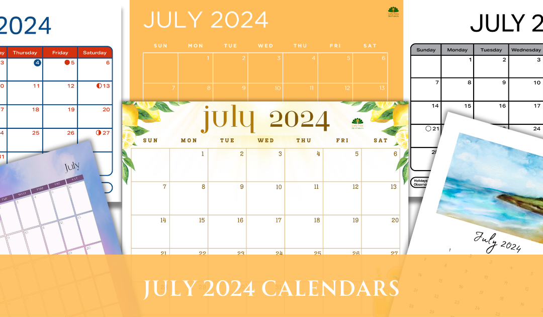 July 2024 Calendars | Free Printable Calendars