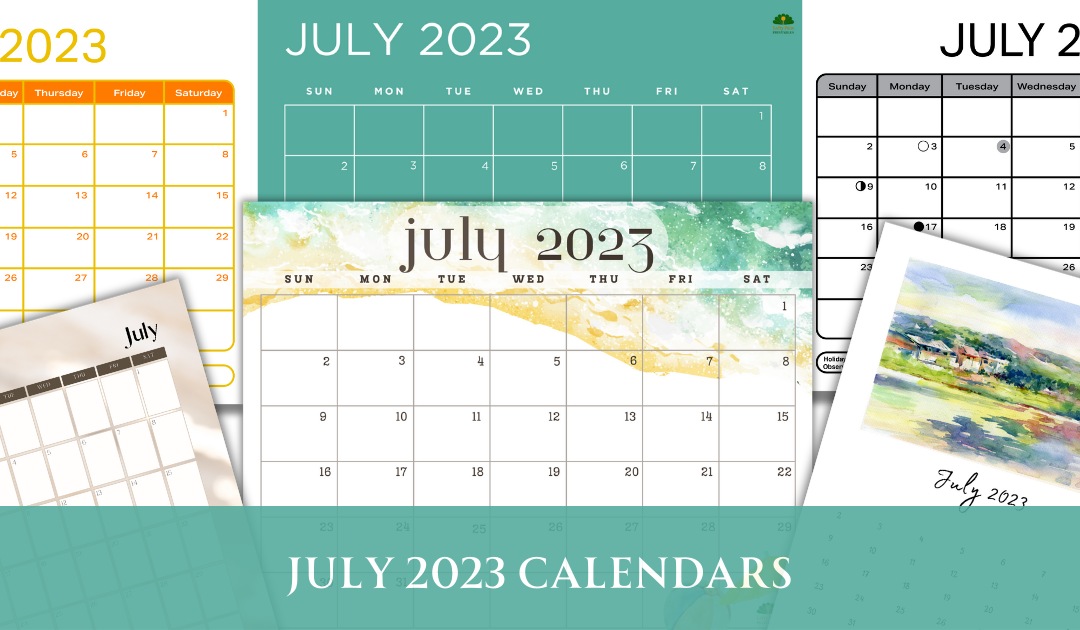 July 2023 Calendars | Free Printable Calendars