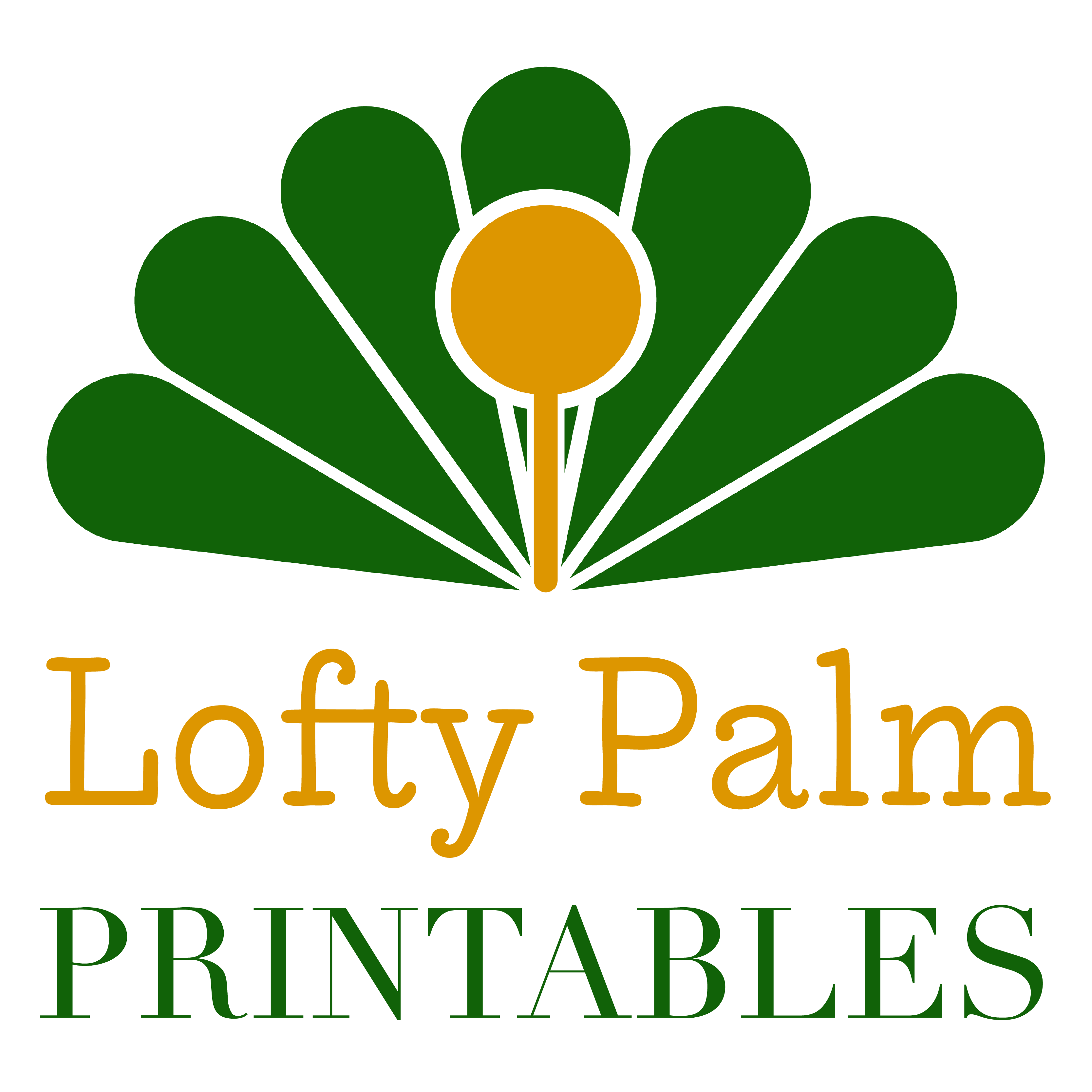 Lofty Palm Printables Logo