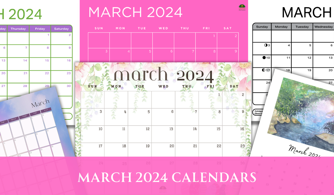 March 2024 Calendars | Free Printable Calendars