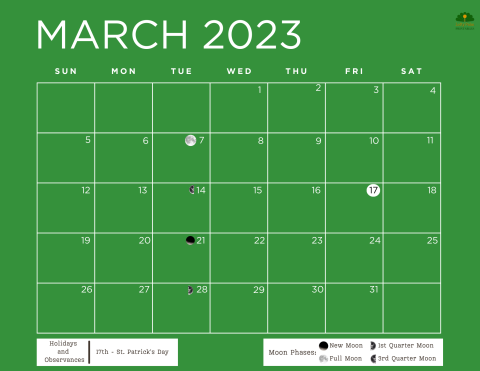 March 2023 Calendars | Free Printable Calendars - Lofty Palm