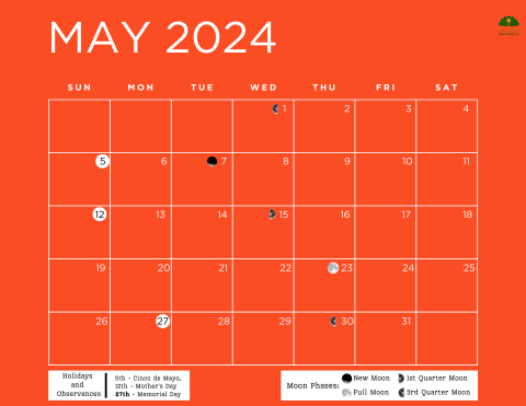 May 2024 Calendars 