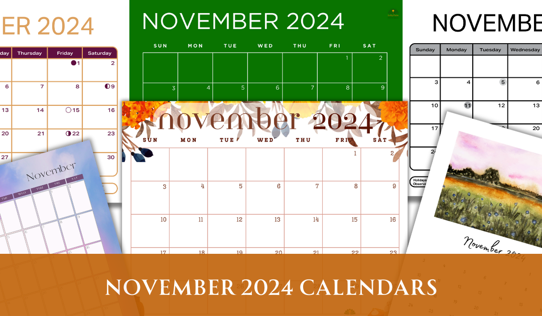 November 2024 Calendars | Free Printable Calendars
